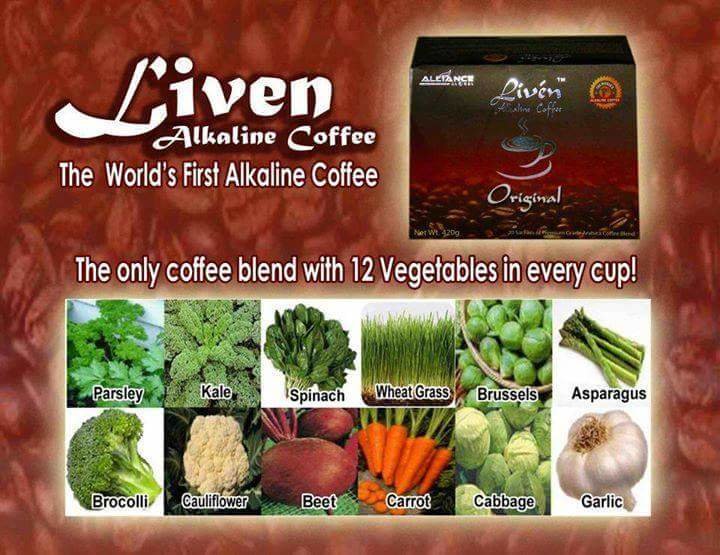 Liven alkaline coffee Store Alliance in Motion Global uae